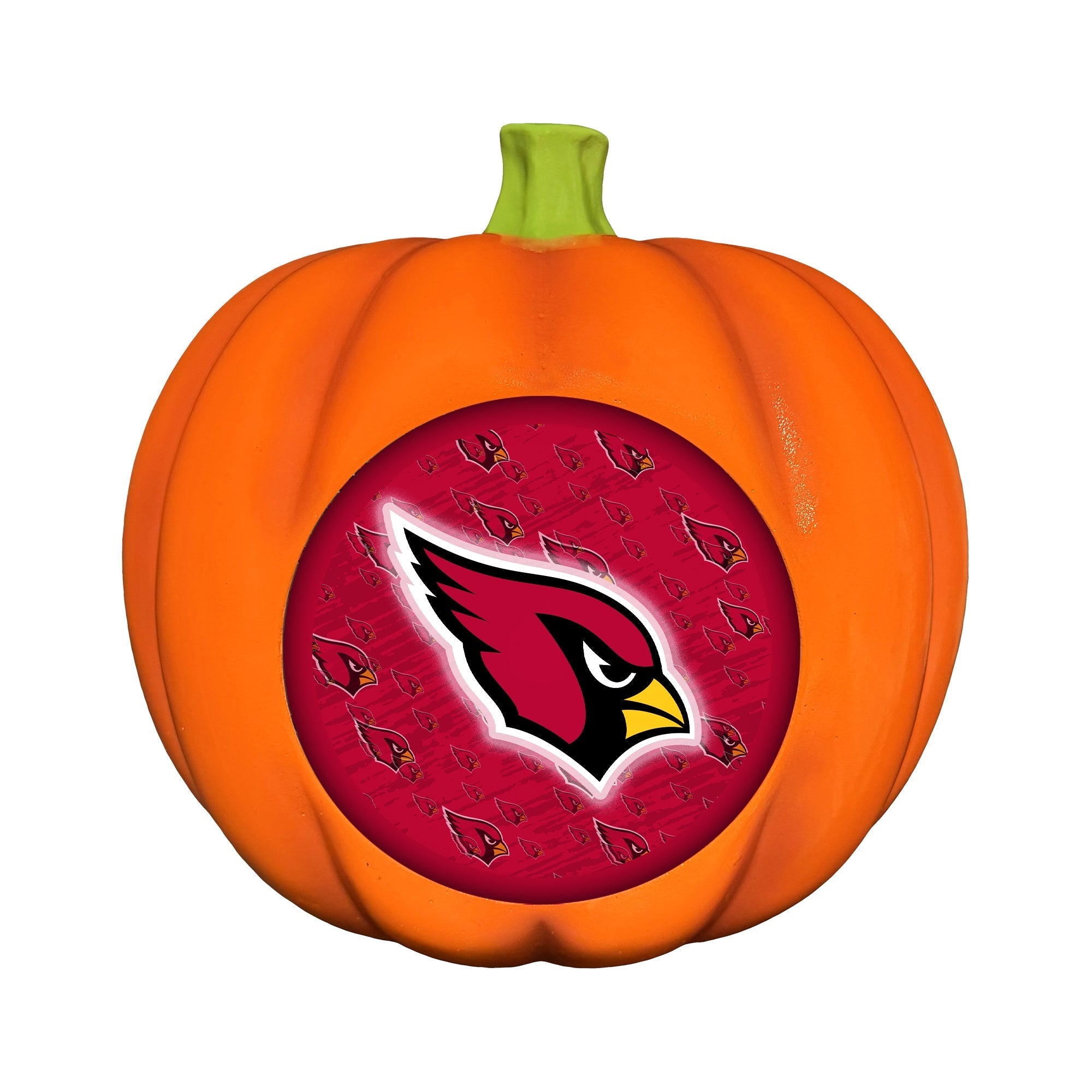 Arizona Cardinals LED 3D Logo Resin Pumpkin