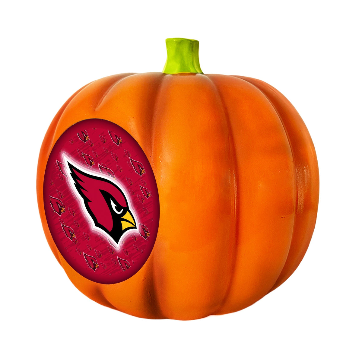 Arizona Cardinals LED 3D Logo Resin Pumpkin