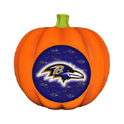 Baltimore Ravens LED 3D Logo Resin Pumpkin