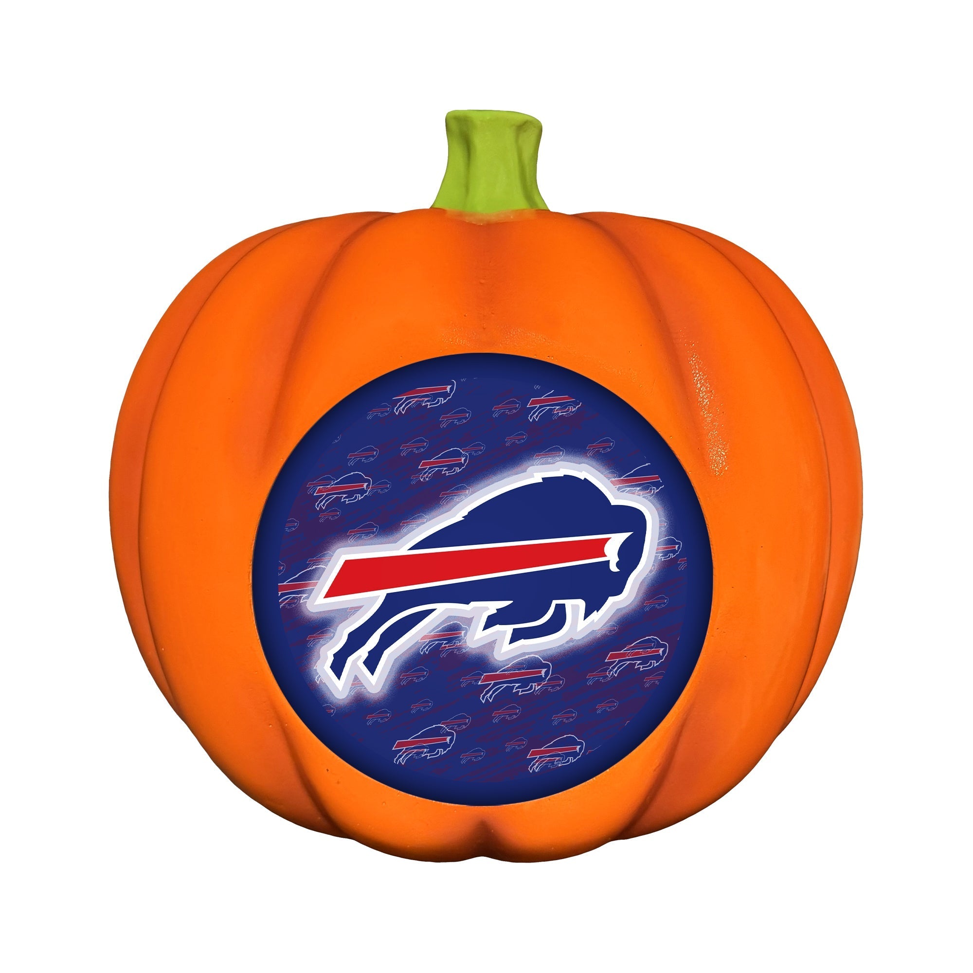 Buffalo Bills LED 3D Logo Resin Pumpkin