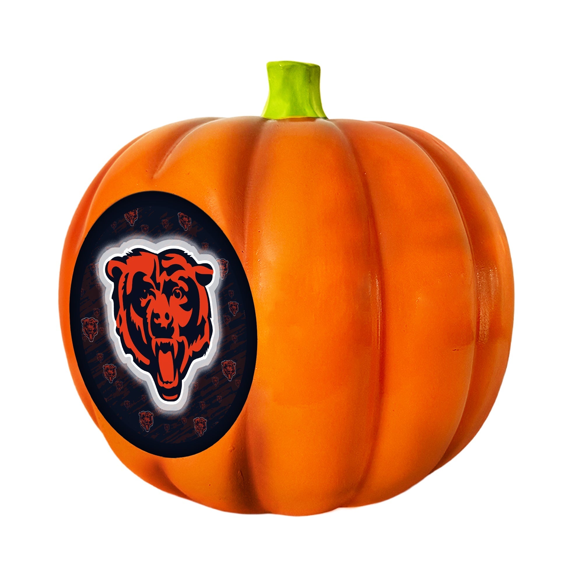Chicago Bears LED 3D Logo Resin Pumpkin