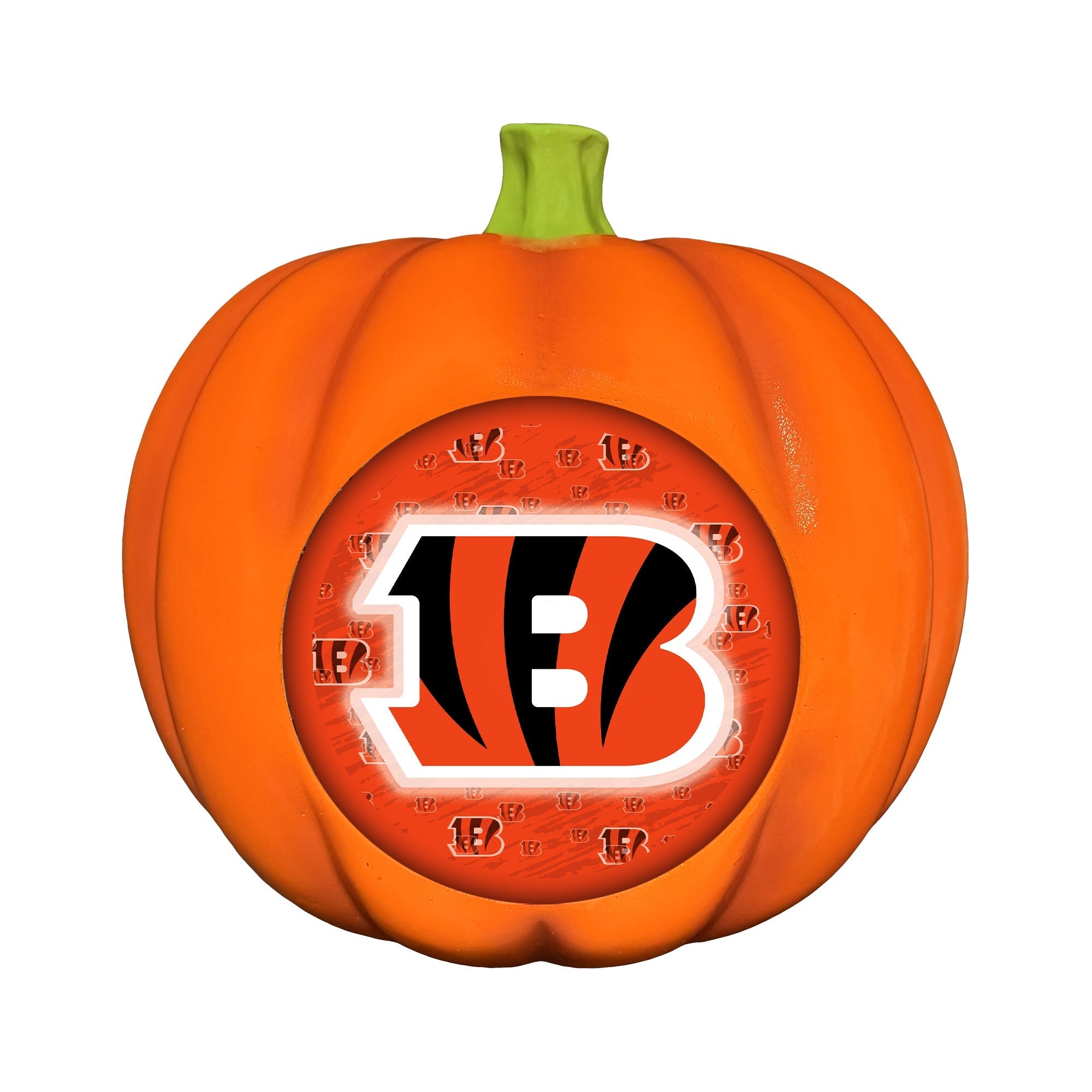 Cincinnati Bengals LED 3D Logo Resin Pumpkin