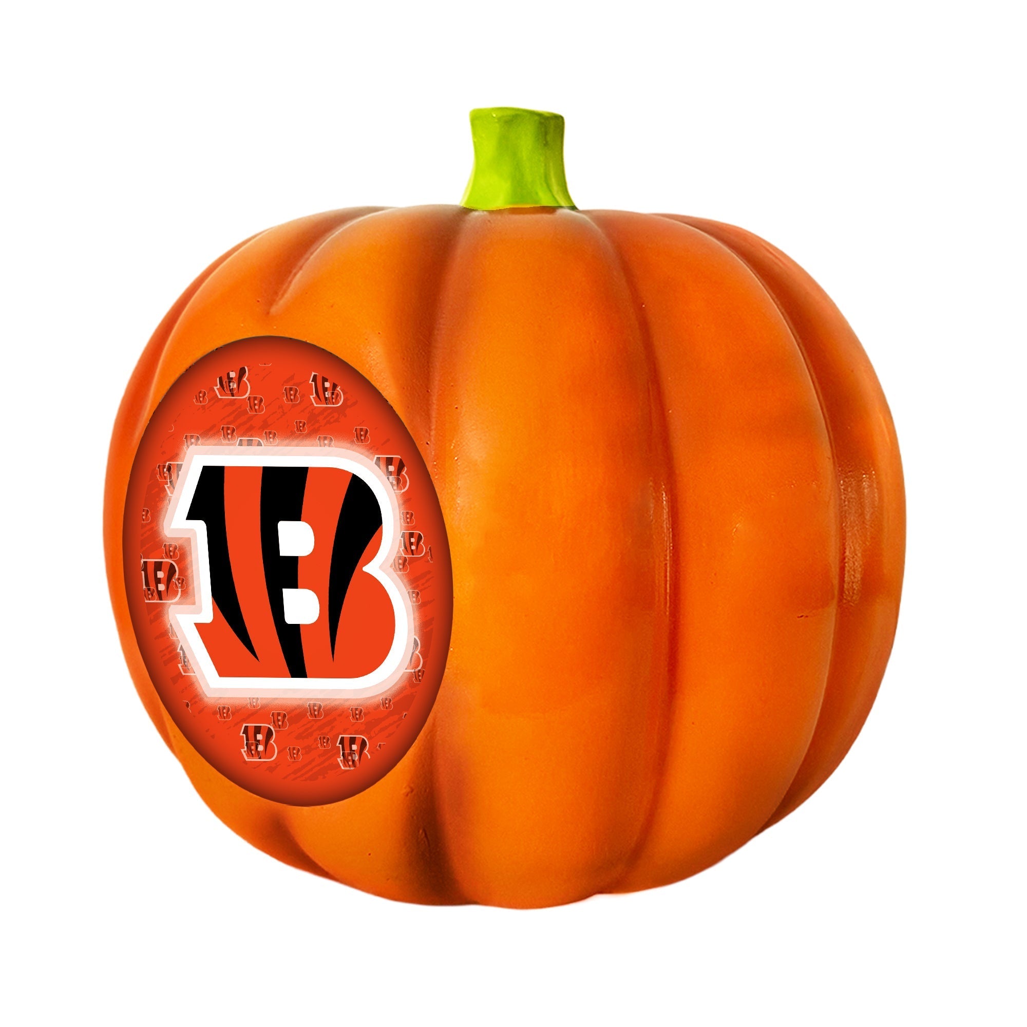 Cincinnati Bengals LED 3D Logo Resin Pumpkin