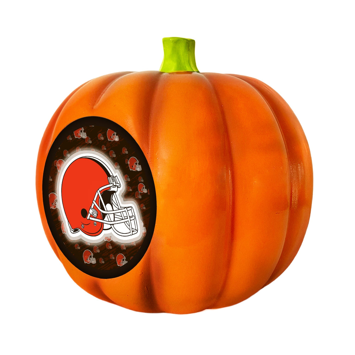 Cleveland Browns LED 3D Logo Resin Pumpkin