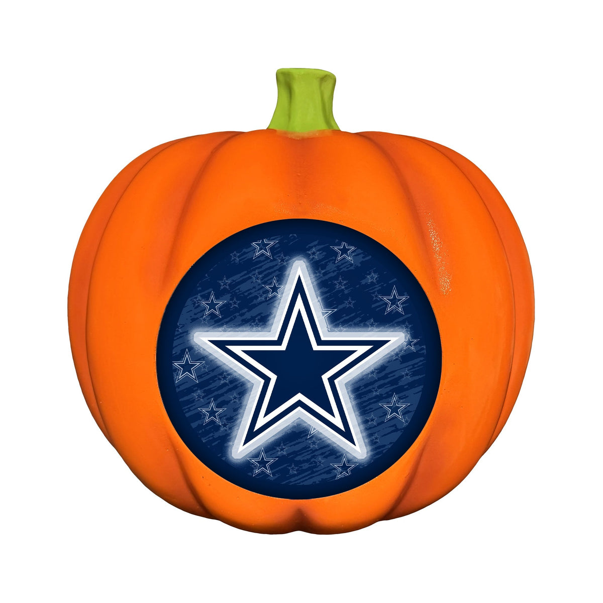 Dallas Cowboys LED 3D Logo Resin Pumpkin