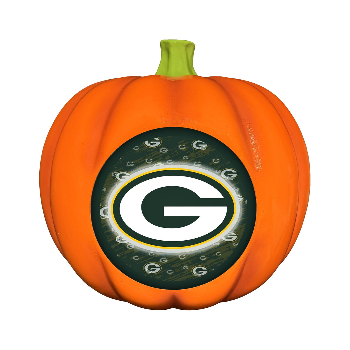 Green Bay Packers LED 3D Logo Resin Pumpkin