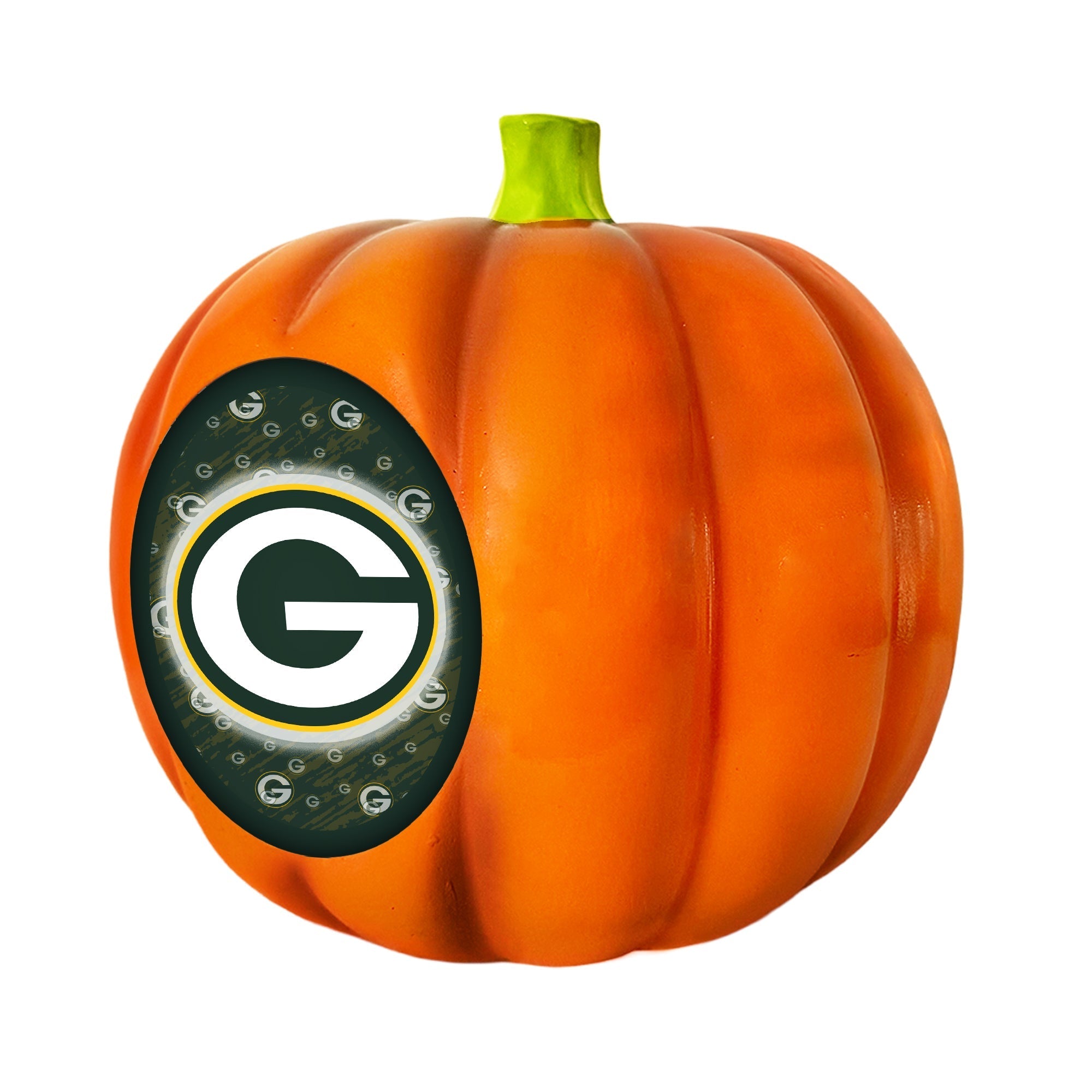 Green Bay Packers LED 3D Logo Resin Pumpkin
