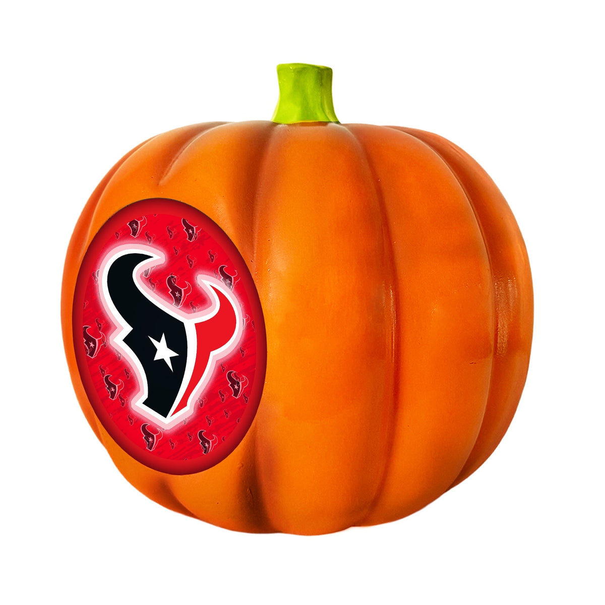 Houston Texans LED 3D Logo Resin Pumpkin