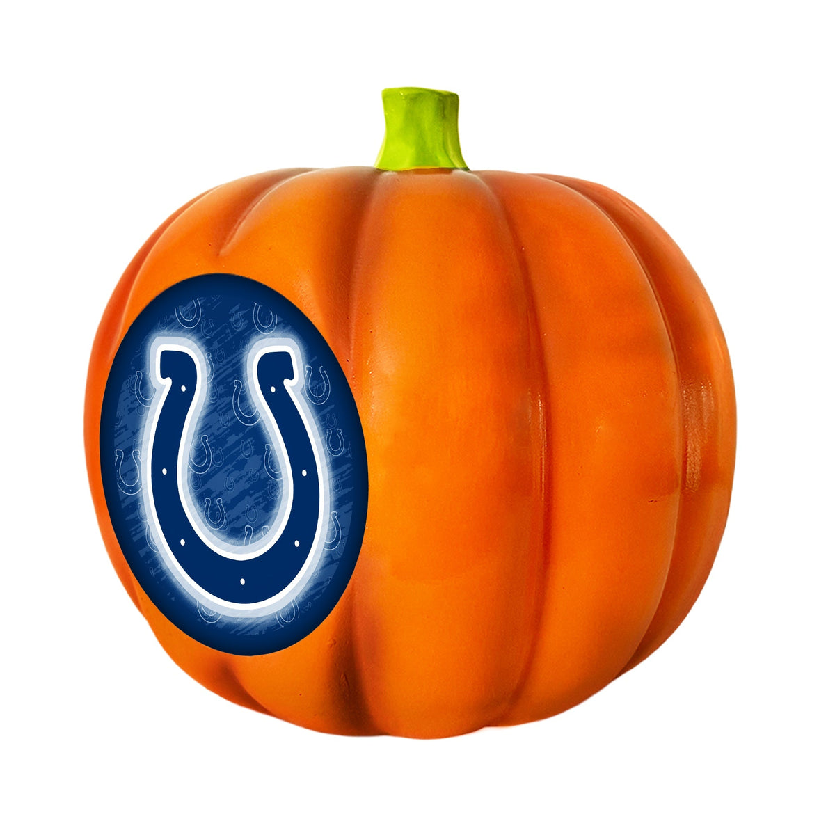 Indianapolis Colts LED 3D Logo Resin Pumpkin