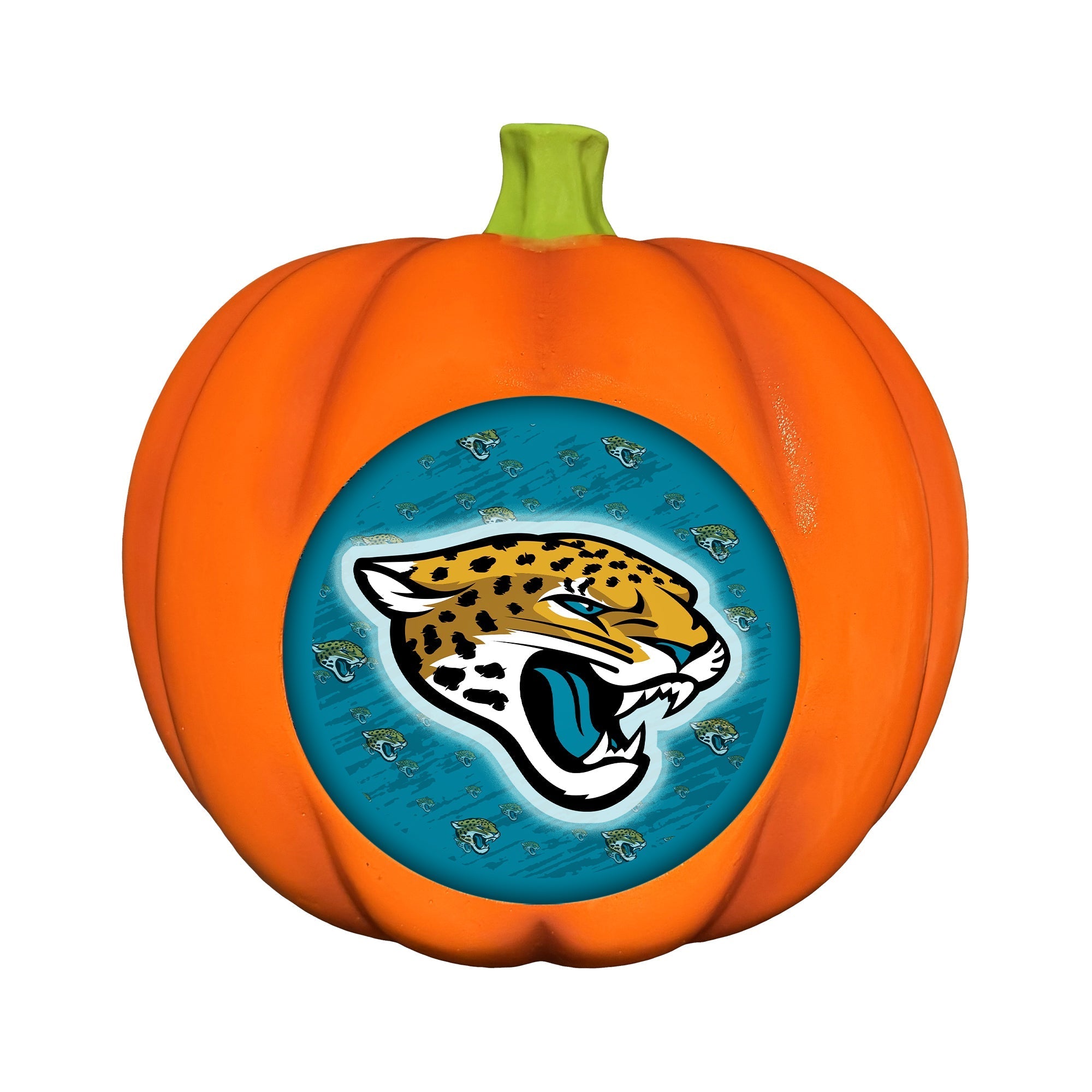 Jacksonville Jaguars LED 3D Logo Resin Pumpkin