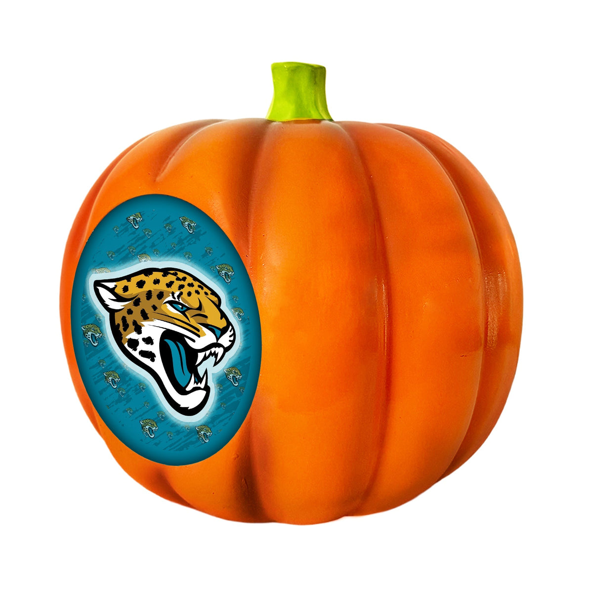 Jacksonville Jaguars LED 3D Logo Resin Pumpkin