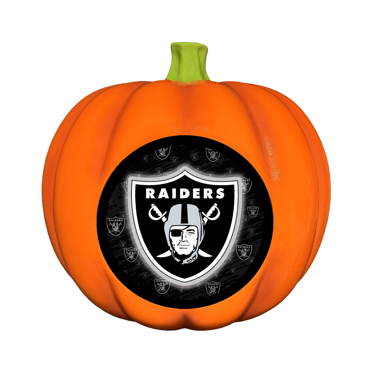 Las Vegas Raiders LED 3D Logo Resin Pumpkin