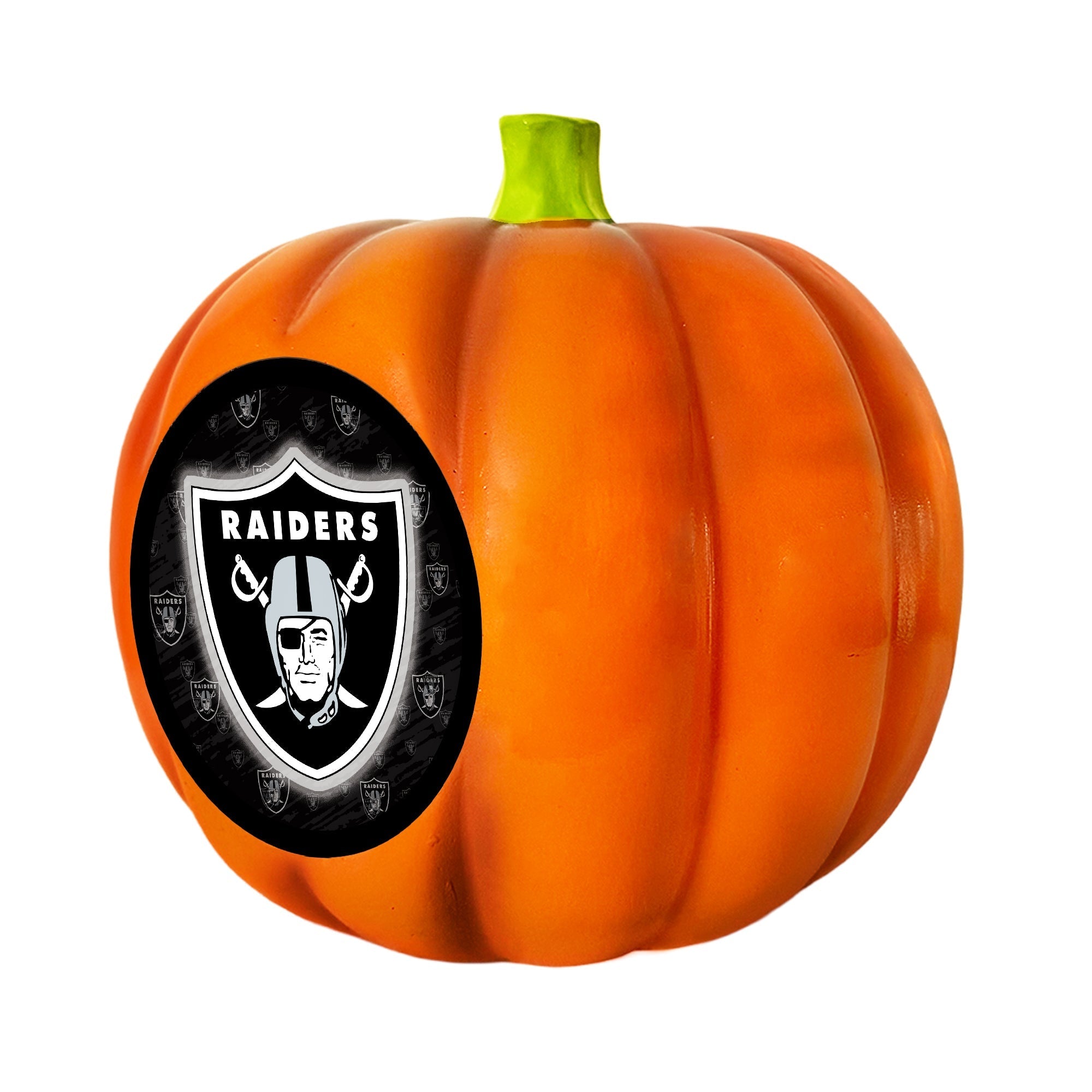 Las Vegas Raiders LED 3D Logo Resin Pumpkin