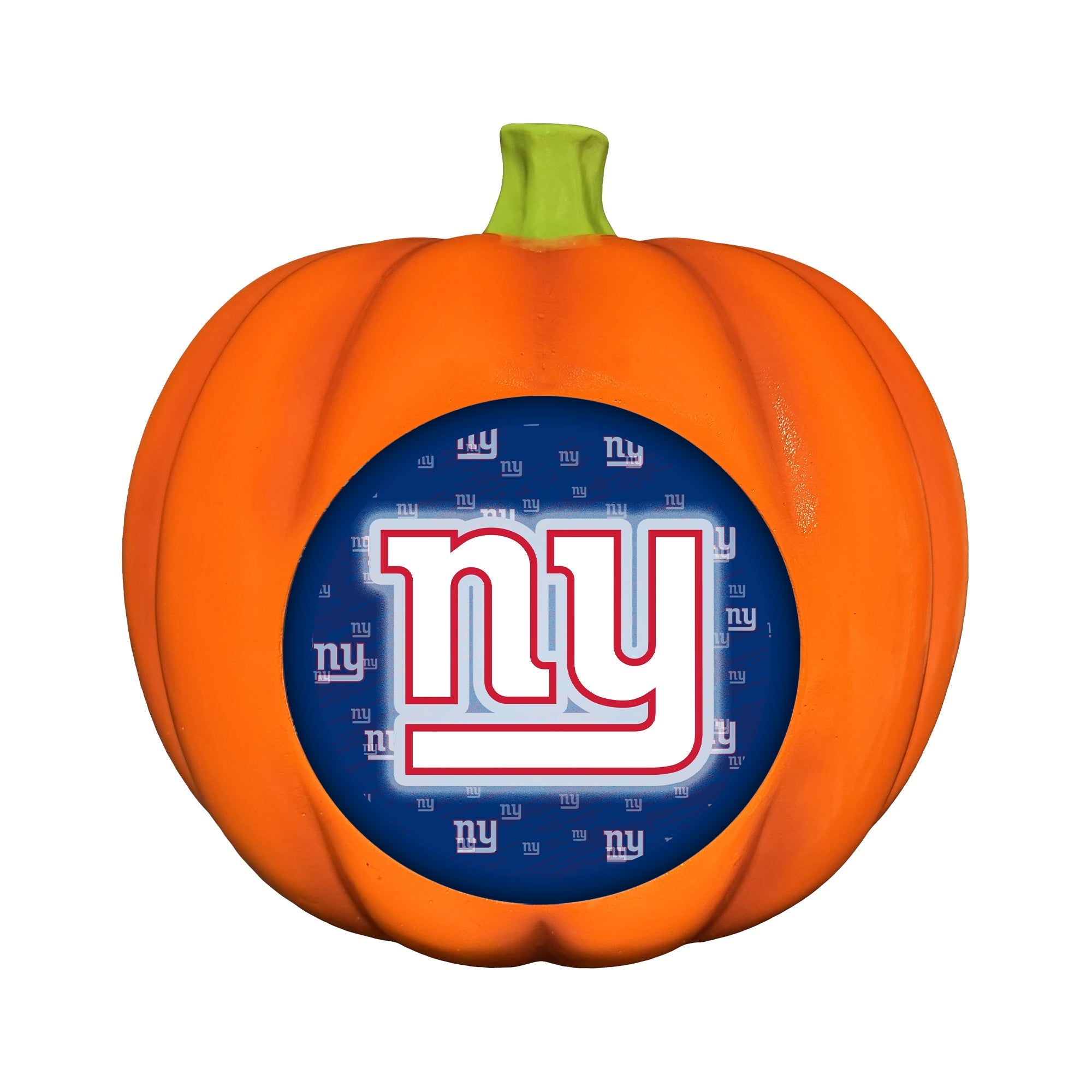 New York Giants LED 3D Logo Resin Pumpkin