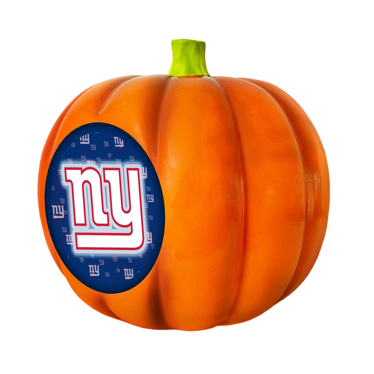 New York Giants LED 3D Logo Resin Pumpkin