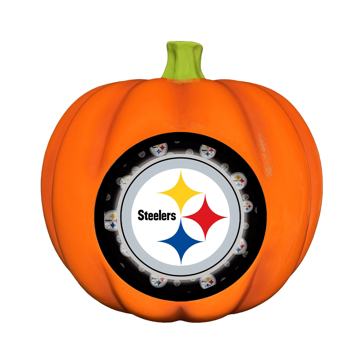 Pittsburgh Steelers LED 3D Logo Resin Pumpkin