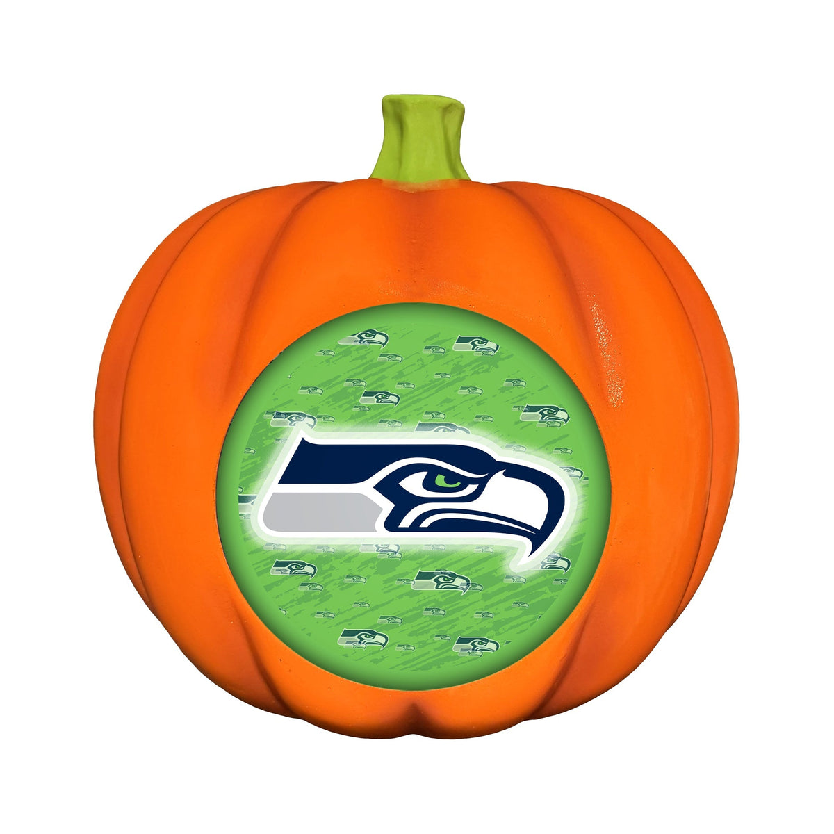 Seattle Seahawks LED 3D Logo Resin Pumpkin