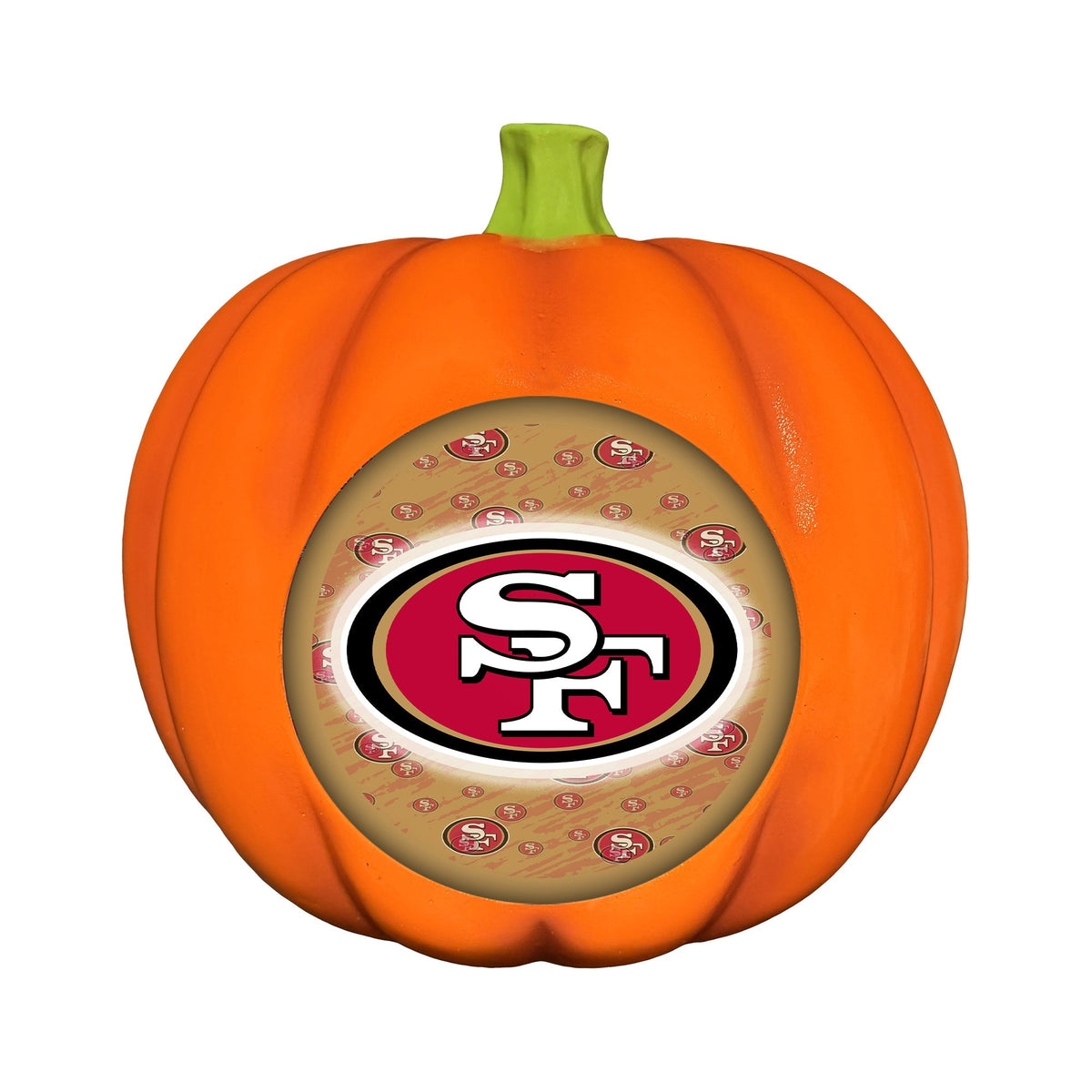 San Francisco 49ers LED 3D Logo Resin Pumpkin