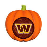 Washington Commanders LED 3D Logo Resin Pumpkin