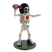 Chicago Bears Skeleton Quarterback Resin Figurine