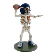 Denver Broncos Skeleton Quarterback Resin Figurine