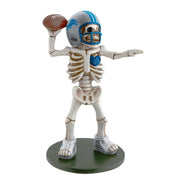 Detroit Lions Skeleton Quarterback Resin Figurine