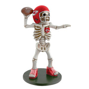 Kansas City Chiefs Skeleton Quarterback Resin Figurine