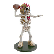 San Francisco 49ers Skeleton Quarterback Resin Figurine