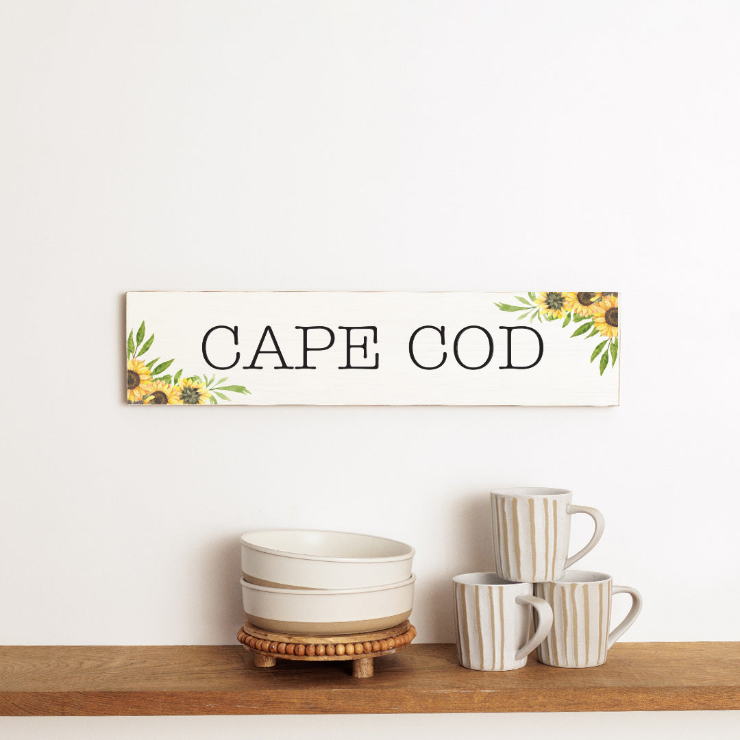 Sunflowers Personalized Barnwood Sign