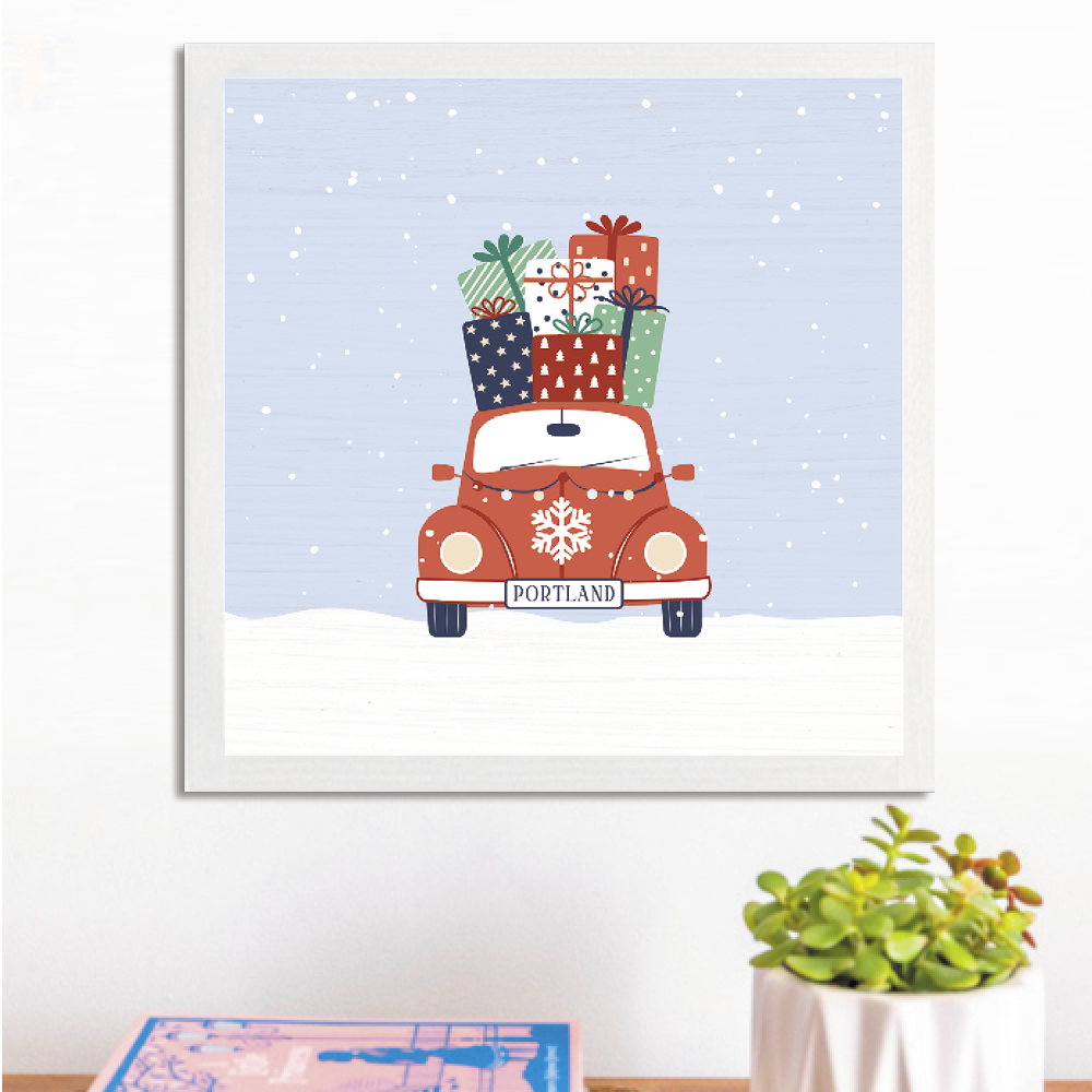 Holiday Haul Personalized Wall Art