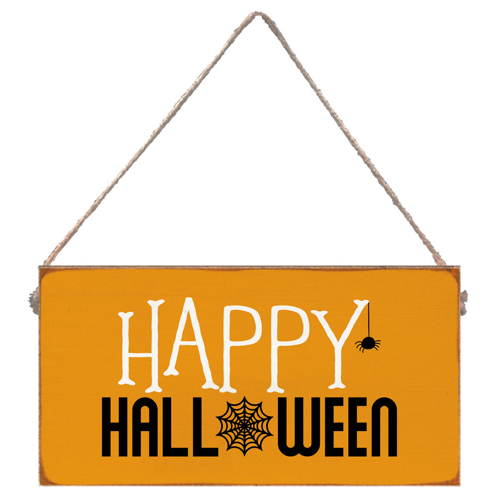 Happy Halloween Twine Sign