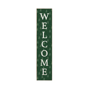 Welcome Evergreen Christmas Tree Barnwood Sign