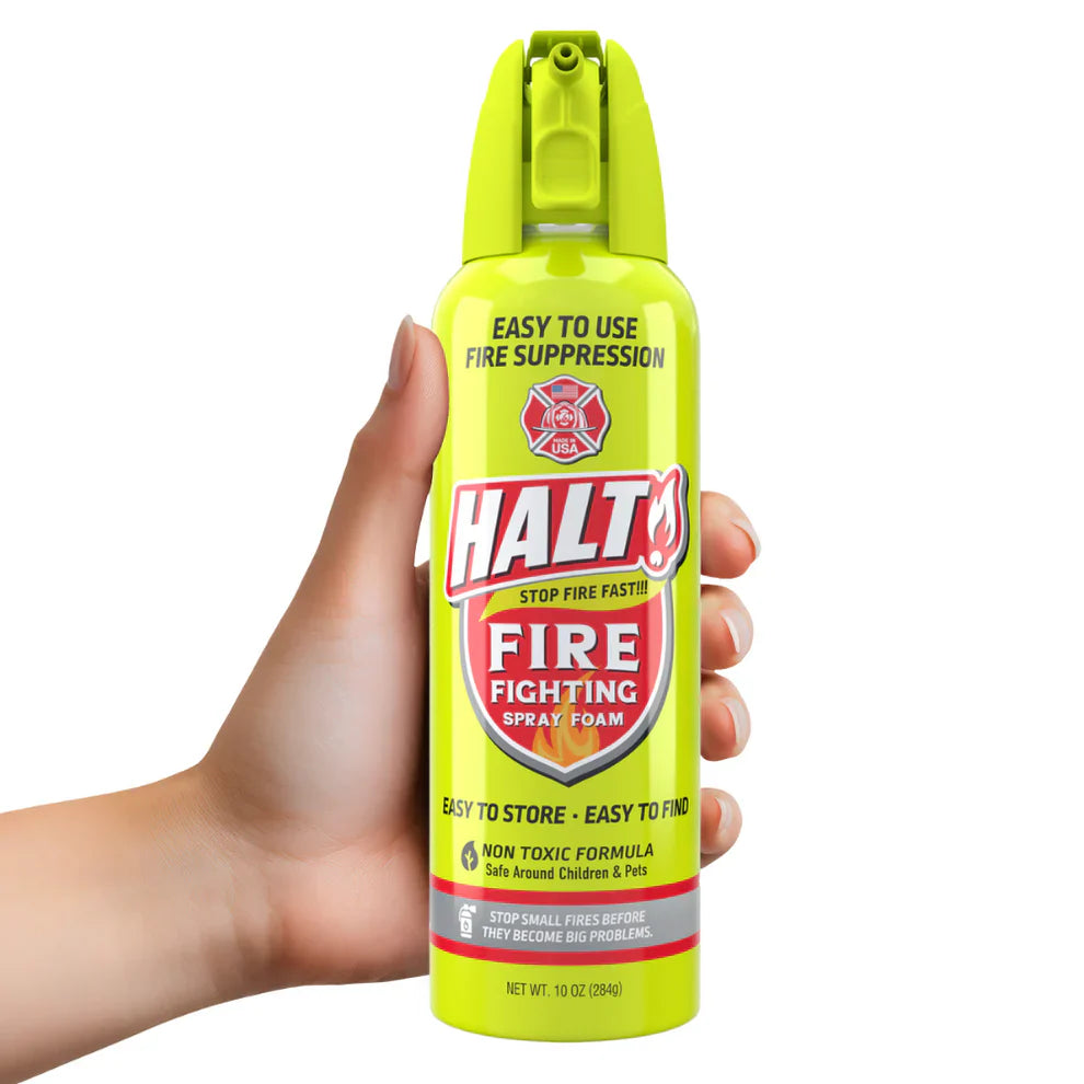 HALT! Fire Fighting Foam Spray (Single Set)