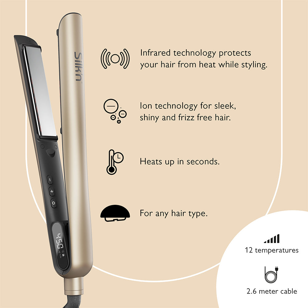 SilkyStraight Infrared Hair Straightener