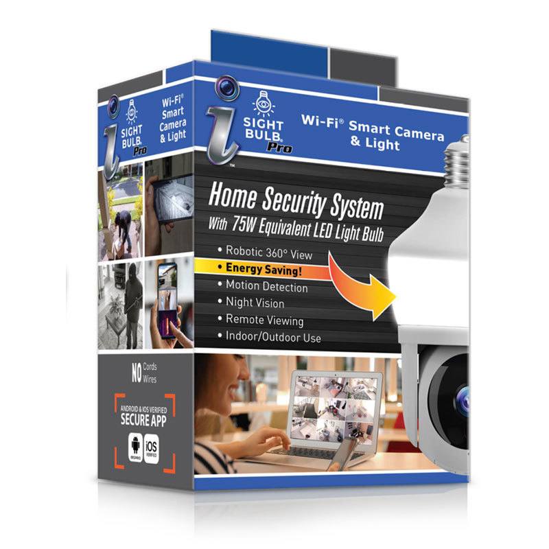 Sight Bulb Pro WiFi® Smart Camera & Light with SD Card