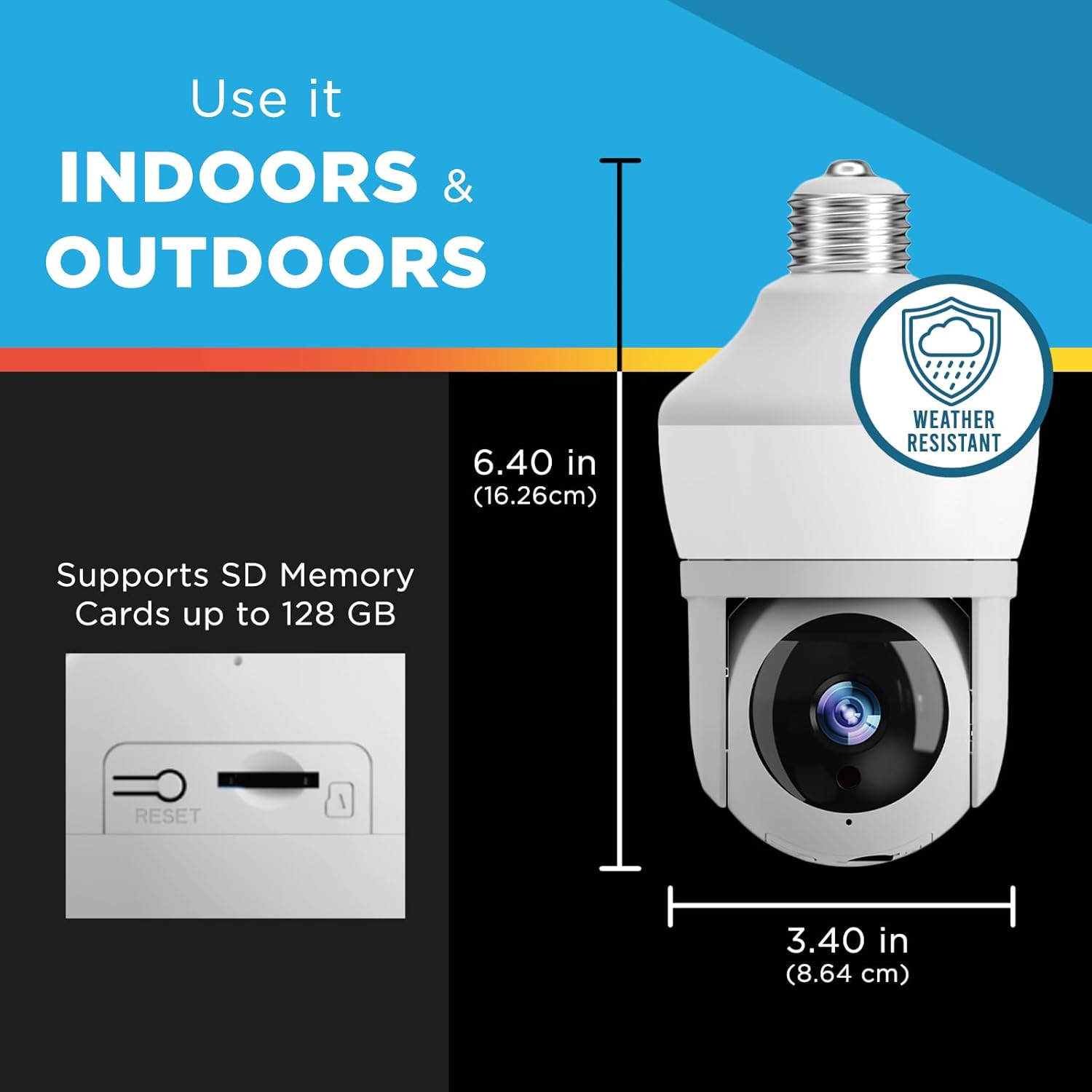 Sight Bulb Pro WiFi® Smart Camera & Light with SD Card – Shop TV Deals